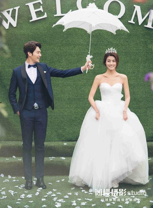 芒芒娱乐吃瓜拍婚纱照,明星甜蜜拍婚纱照幕后花絮